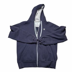 🏆 Champion Eco Authentic Zip Hoodie 🔵 Classic‎ Navy Full Zip Sweatshirt ✨